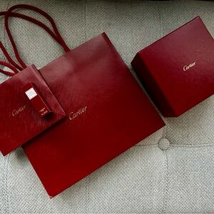 Cartier Gift Bag & Box